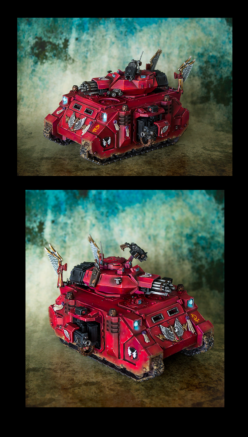Sponsons (tourelles Latérales) Pour Baal Predator Blood Angels - Warhammer 40K Space Marines
